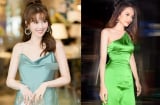 Mặc đồ lụa thì sang chảnh thật đấy nhưng không cẩn thận bạn sẽ mắc lỗi như Ngọc Trinh, Hương Giang