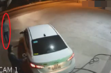 Thanh niên lái xế hộp vào trạm xăng hô nhân viên đổ đầy bình rồi phóng xe tẩu thoát trong nháy mắt