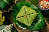 Cách gói bánh chưng không dùng khuôn cực nhanh mà vẫn đẹp, thơm ngon