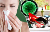 Không phải bồn cầu, đây mới là nơi bẩn nhất trong nhà phải dọn thường xuyên kẻo ủ bệnh mà không biết