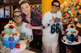 Đàm Vĩnh Hưng gây bất ngờ cho Vũ Hà bằng bữa tiệc sinh nhật đúng chuẩn bạn thân