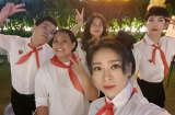 Ngô Thanh Vân cùng anh chị em bạn dì tổ chức sinh nhật phong cách học sinh cực chất
