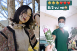 Châu Bùi bất ngờ được người đàn ông đặc biệt tặng hoa nhân ngày 8/3 ở khu cách ly