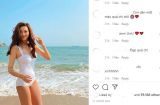 Hiếm hoi lắm mới diện bikini, Thanh Hằng khiến fan bấn loạn vì quá nuột nà