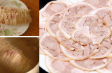 Luộc móng giò xong đừng vội ăn ngay, làm thêm 1 bước sẽ giòn sần sật, ngon khó cưỡng