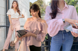 Mặc màu hồng mà không muốn sến hãy học ngay công thức mix của các quý cô châu Á