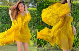 Hà Hồ chứng minh vóc dáng đỉnh cao dù mặc chiếc váy bồng bềnh tưởng 'nuốt dáng'