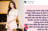 Gây tranh cãi nảy lửa vì đăng tải hình ảnh phì phèo thuốc lá, Cao Thái Hà nói gì?