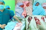 Từng vô sinh 3 năm và bị u tuyến giáp, mẹ Sài Gòn sinh 4 thành công trong niềm hạnh phúc vỡ òa