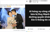 Xôn xao tin đồn Duy Mạnh đánh Quỳnh Anh, trang cá nhân của bà xã cũng bỏ trạng thái 'đã kết hôn'