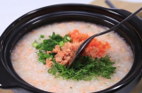 Nấu cháo cá hồi ăn dặm giúp bé tăng cân đều đặn, ai cũng khen mẹ khéo chăm con