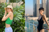 Hiền Hồ khoe ảnh vòng 2 bé xíu, 'lăm le' chiếm ngôi của Ngọc Trinh, Han Sara?
