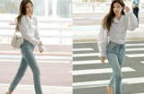 Chỉ bạn cách mặc quần jeans đẹp, hack Shbet888 phiên bản mới nhất như loạt sao Hàn đình đám