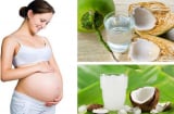 Nước dừa tốt cho mẹ bầu nhưng uống vào thời điểm này cực hại