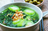 Cuối tuần thiết đãi cả nhà với món mướp nấu tôm ai ăn cũng tấm tắc khen