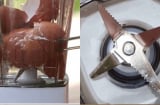 Tuyệt chiêu vệ sinh máy xay sinh tố chỉ trong 'phút mốt': 'Đánh' sạch vết bẩn, mẹ đảm nhàn tênh