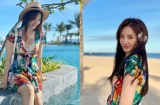 Dưới ống kính của ông xã, Hari Won khoe sắc trong nắng hè với vẻ đẹp dịu dàng khó rời mắt
