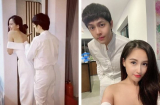 Mai Phương Thúy cười hạnh phúc khi được Noo Phước Thịnh cẩn thận cài khóa đầm