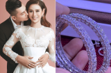 Ông xã Lâm Khánh Chi 'chơi lớn' khi tặng vợ cặp vòng phủ đầy kim cương làm quà sinh nhật sớm