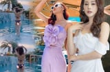Chỉ qua đoạn clip sương sương, Phương Oanh làm dân tình xuýt xoa vì vóc dáng quá nuột nà