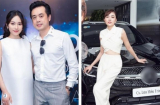 Dương Khắc Linh thay vợ bầu “tháp tùng” chị dâu ca sĩ đi nhận ô tô tiền tỷ giữa mùa dịch