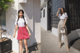 Bật mí 10 cách mix áo phông trắng 'cân' mọi style từ đi làm cho đến đi chơi đều đẹp