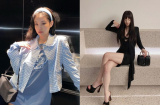 Street style sao Hàn tuần vừa qua: Jennie bắt trend xanh quá đỉnh, mỹ nhân U40 cũng chẳng hề kém cạnh