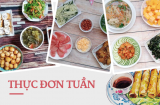 Gợi ý thực đơn cả tuần hấp dẫn, chẳng còn lo nghĩ 'tối nay ăn gì'