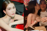 Lộ ảnh Ngọc Trinh hôn trai lạ khiến dư luận xôn xao