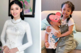 Mới ngày nào còn 'đỏ hỏn', quý tử nhà Á hậu Thanh Tú gây bất ngờ với diện mạo cao lớn phổng phao