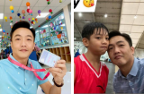 Bận rộn trăm bề nhưng Cường Đô La vẫn thay vợ cũ Hồ Ngọc Hà tới lớp họp phụ huynh cho Subeo
