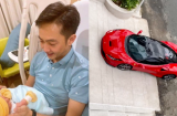 Cường Đô La khoe ở nhà chăm con cho vợ đi chơi, ai ngờ bị Đàm Thu Trang vào “bóc phốt” ngay và luôn