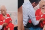 Mẹ Việt Nam Anh hùng 110 tuổi bật khóc khi nhận được hài cốt của con trai sau 50 năm