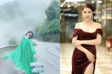Trang Trần cao hứng múa điệu tiên nữ giữa đường vắng, người xem thót tim vì suýt 'lộ hàng'