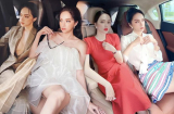 Hương Giang lần lượt 'chiêu đãi' fan bằng gout thời trang đa phong cách của mình trên xế hộp