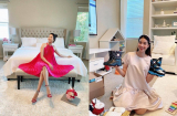 Từ ngày làm mẹ, Phạm Hương dần chuyển sang style 'kín cổng cao tường', freesize thoải mái