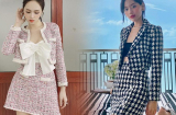 Mỹ nhân Việt khéo léo biến hóa cực sang chảnh với cây vải tweed