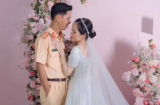 Bị bắt lỗi vi phạm giao thông, hơn 1 năm sau cô gái cưới luôn anh cảnh sát