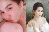 Ngọc Trinh đăng ảnh khoe nhan sắc xinh đẹp nhưng fan đồ dồn sự chú ý vào dấu vết lạ trên cổ