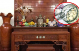 Cuối năm lau bàn thờ đừng dùng nước lã, làm theo cách này để tài lộc hanh thông, năm mới có phúc