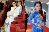 Bộ sưu tập áo dài với phong cách khác nhau của Lâm Vỹ Dạ giúp chị em có thêm ý tưởng ngày Tết