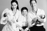 Hết ru con kiểu Thụy Điển, Kim Lý lại có màn vừa bế con vừa nhảy khiến Hà Hồ cũng phải 'nhức đầu'