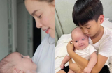 Cận cảnh dung mạo cặp sinh đôi nhà Hà Hồ, nhan sắc copy toàn bộ cực phẩm của bố mẹ