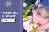 Tử vi thứ Tư ngày 27/1/2021 của 12 Shbet888.com nhà cái uy tín: Dậu đón tin mừng, Hợi hưởng lộc trời ban
