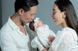 Hà Hộ bật cười trước khoảnh khắc Kim Lý rón rét không dám động đậy vì sợ bé Lisa thức giấc