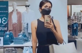Hà Tăng khoe nhan sắc cực phẩm dù đeo khẩu trang, ai ngờ bị netizen soi cánh tay gầy gò trơ xương