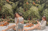 Lan Khuê khoe ảnh hóa 'nàng thơ' nhưng con trai mới là tâm điểm chú ý với chiều cao vượt trội