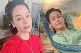 Nhật Kim Anh đích thị là tín đồ của áo bà ba, đi đóng phim hay sự kiện đều có vài ba bộ