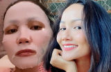 H'Hen Niê tận dụng cả thời gian chờ máy bay để đắp mặt nạ bảo sao da mịn như em bé