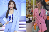 Từng nhiều lần mắc lỗi khi diện blazer, Hari Won giờ đã ngày càng cao tay mix match chuẩn xịn